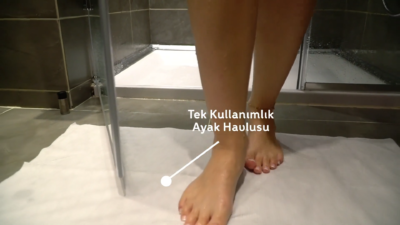 Tek Kullanımlık Ayak Havlusu